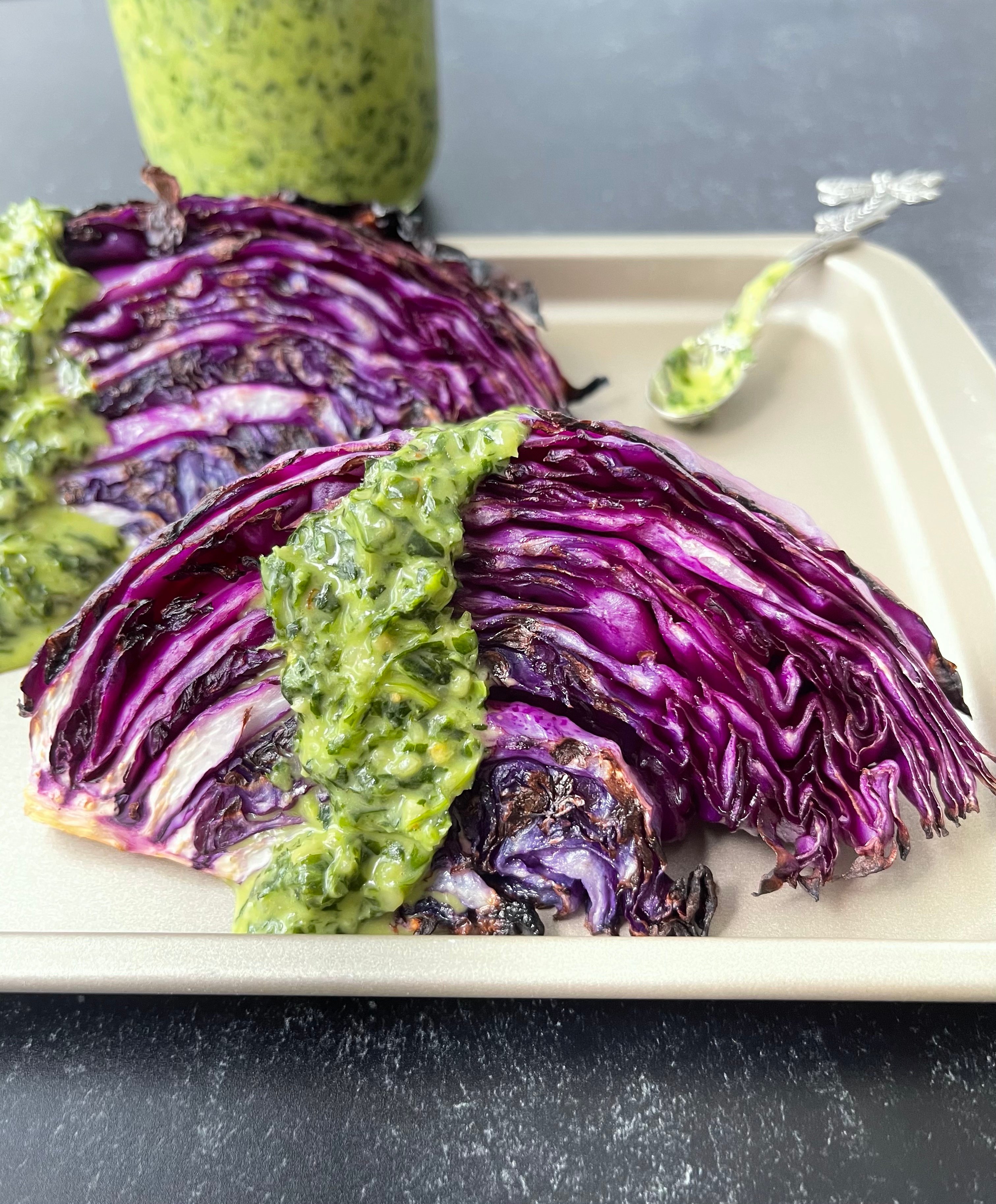 Roasted Red Cabbage